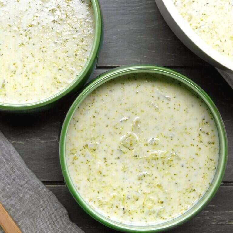 Easy Cream of Broccoli Soup Recipe for Cozy Meals Cream of broccoli soup with tender vegetables and a creamy finish